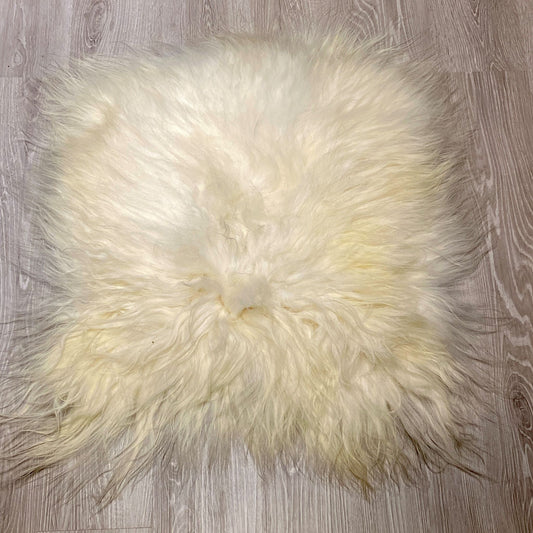 Schaffelll Hundedecke naturweiß   