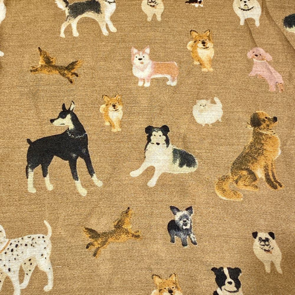 Schal mit Hund und Katze