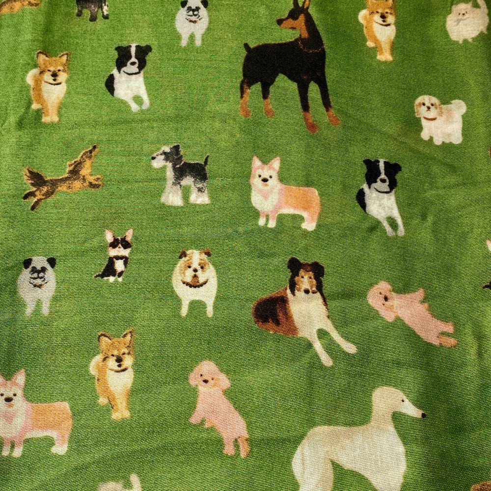 Schal mit Hund und Katze