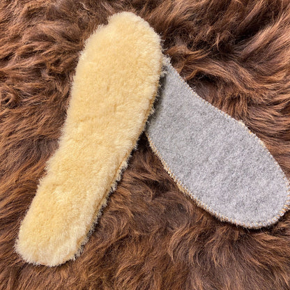 Schuheinlage Lammfell mit Filz
