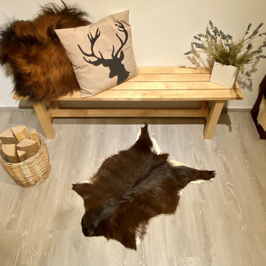 Ziegenfell Einzelstück | Größe: 80x60cm | Nr: 788